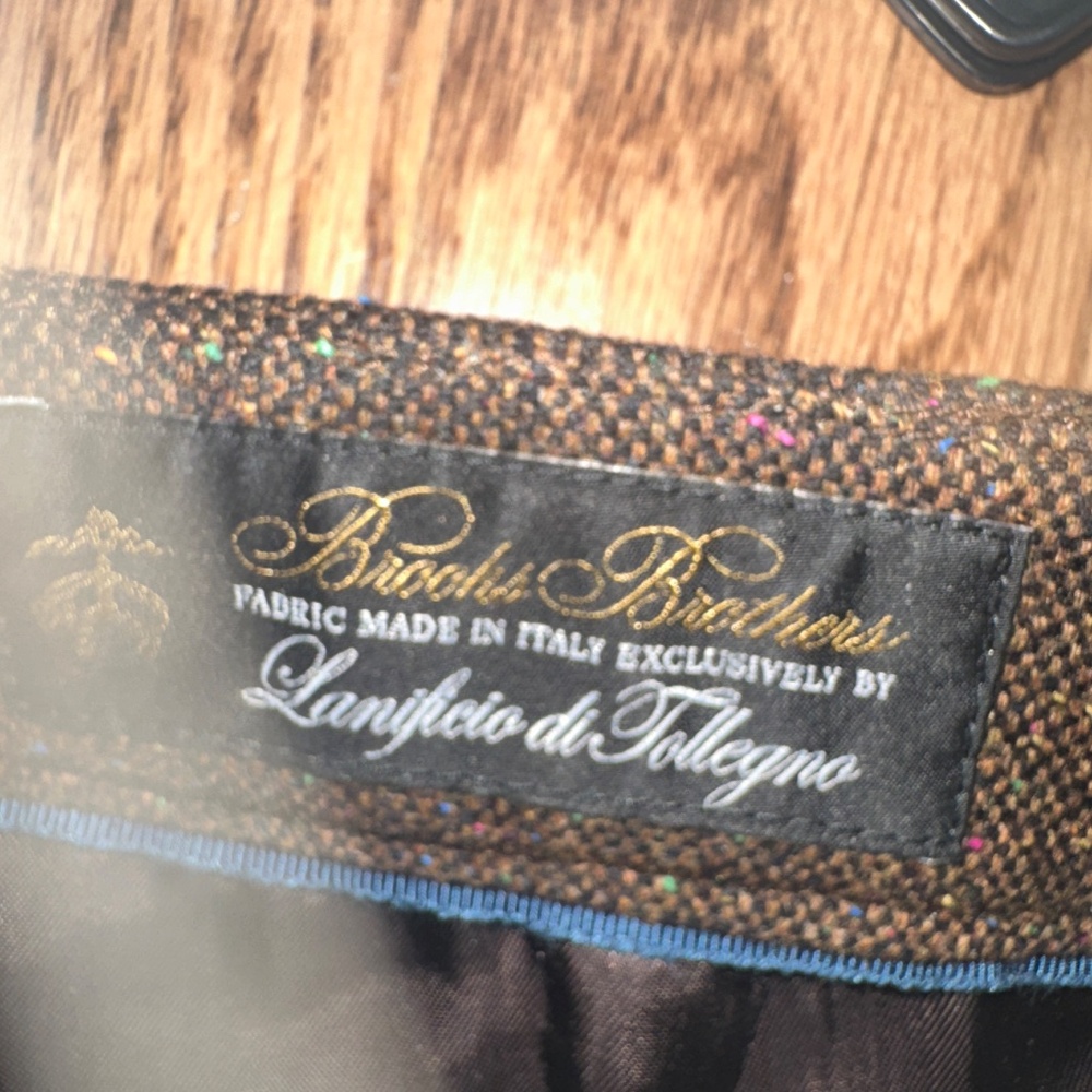 Brooks Brothers Italian Wool Trousers - Picture 4 of 6